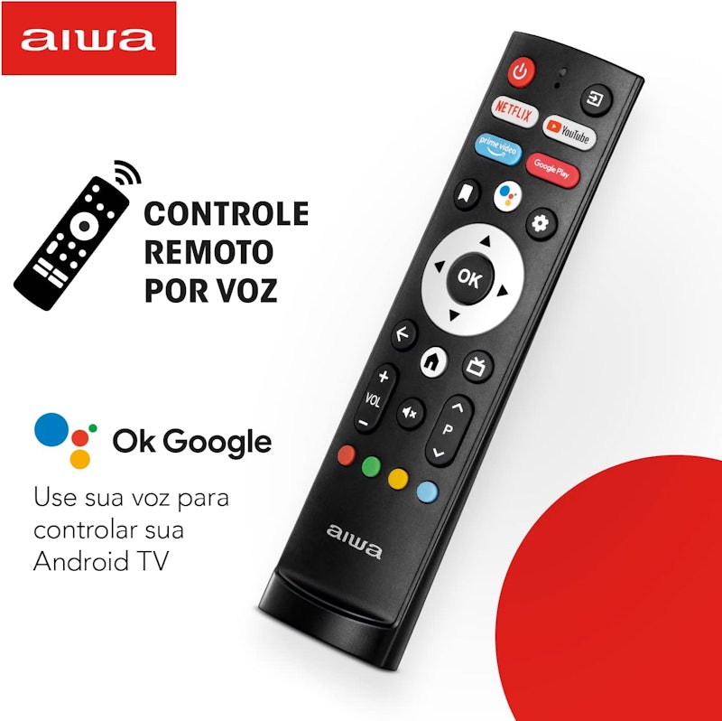 Smart TV AIWA 43” Android Full HD Borda Ultrafina 5