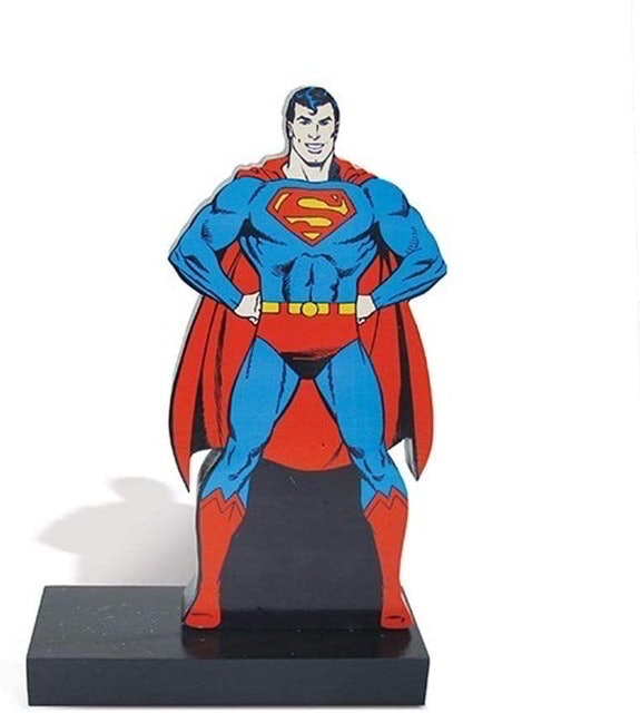 Aparador de Livros Super-Homem e Mulher-Maravilha 3