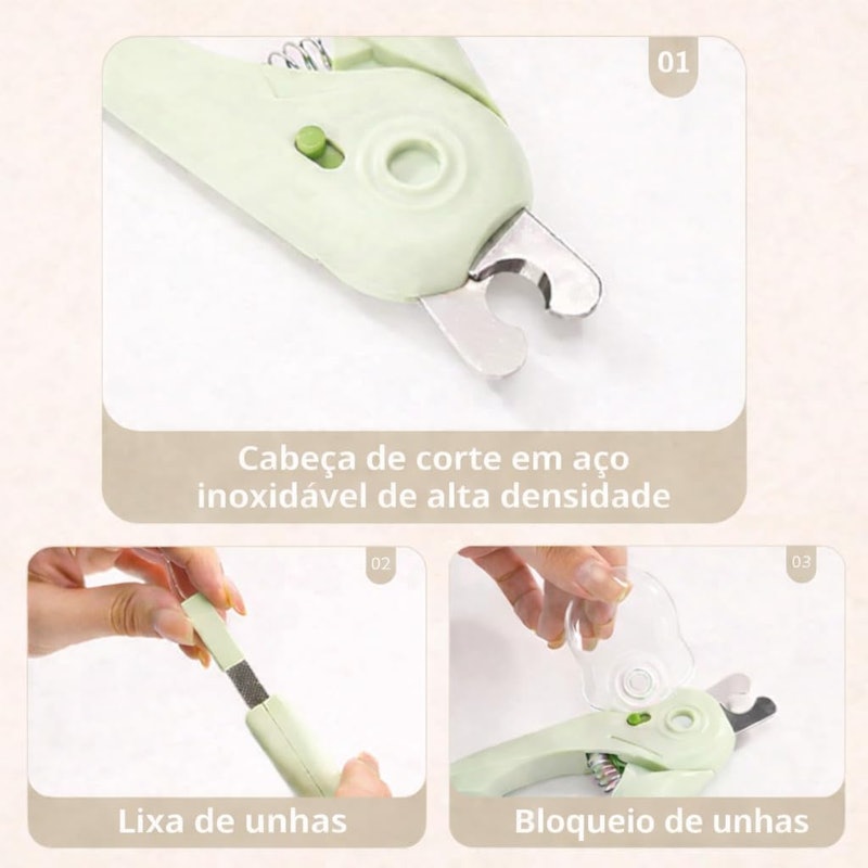 Cortador de Unhas para Cães e Gatos 4