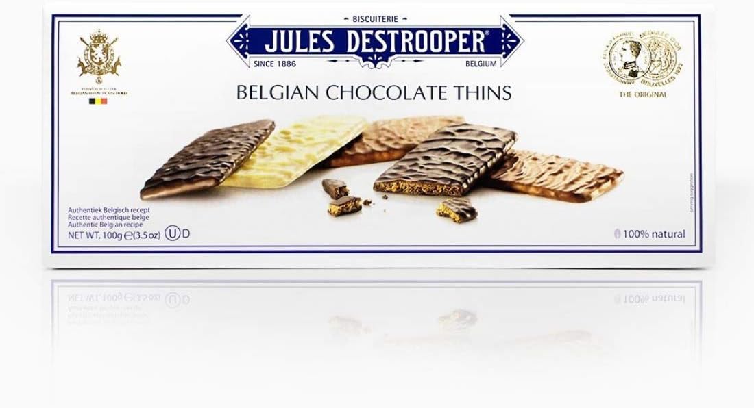 Belgian Chocolate Thins Jules Destrooper 1