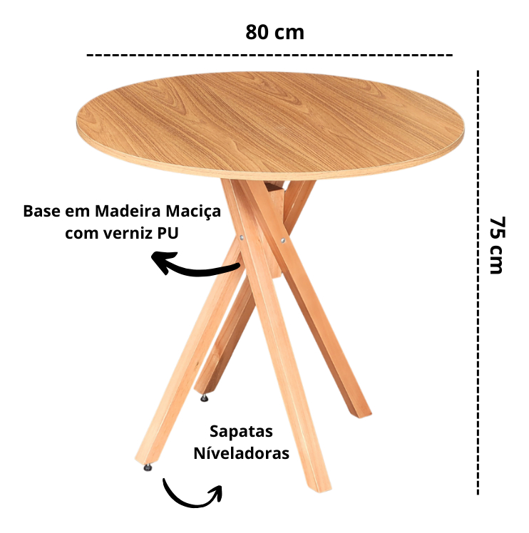 Mesa June Redonda 3