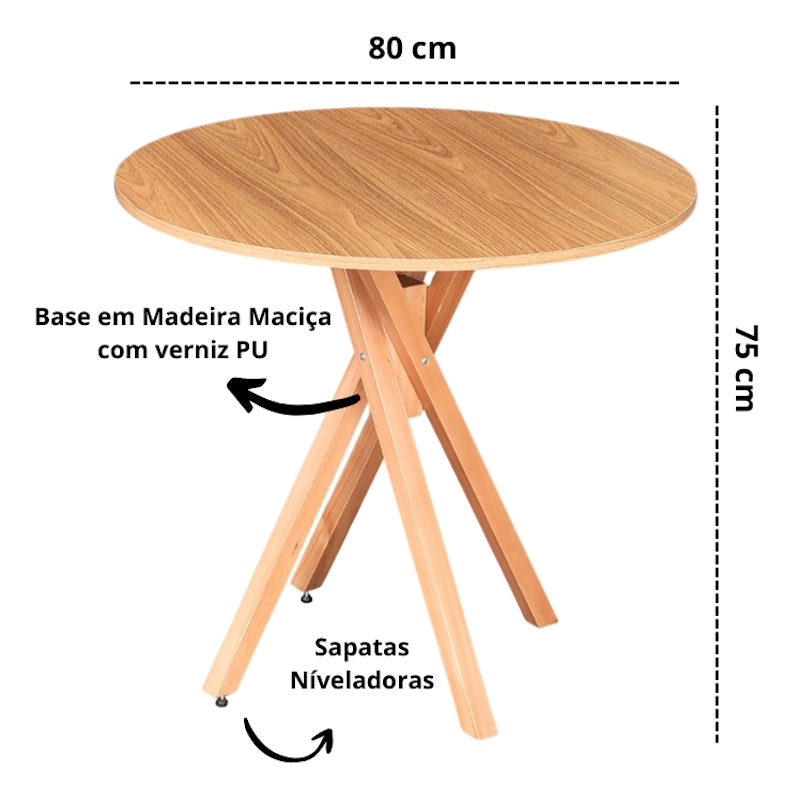 Mesa June Redonda 3