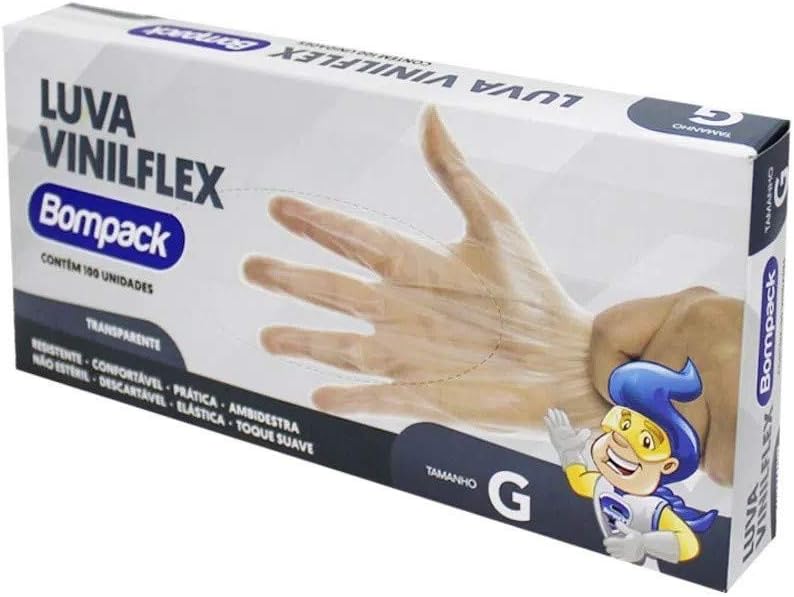 Luva Vinilflex Bompack  1