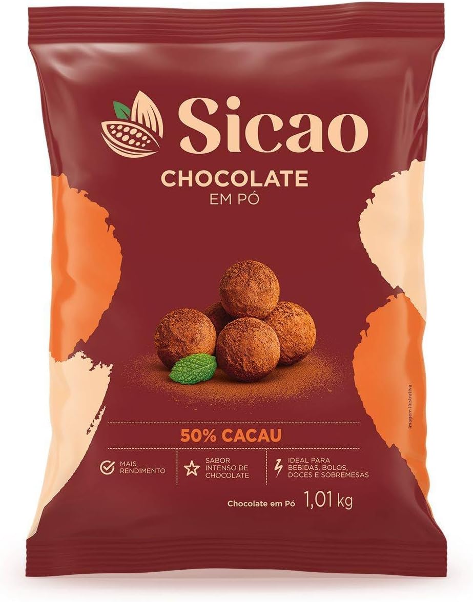 Chocolate em Pó Sicao 50% 1