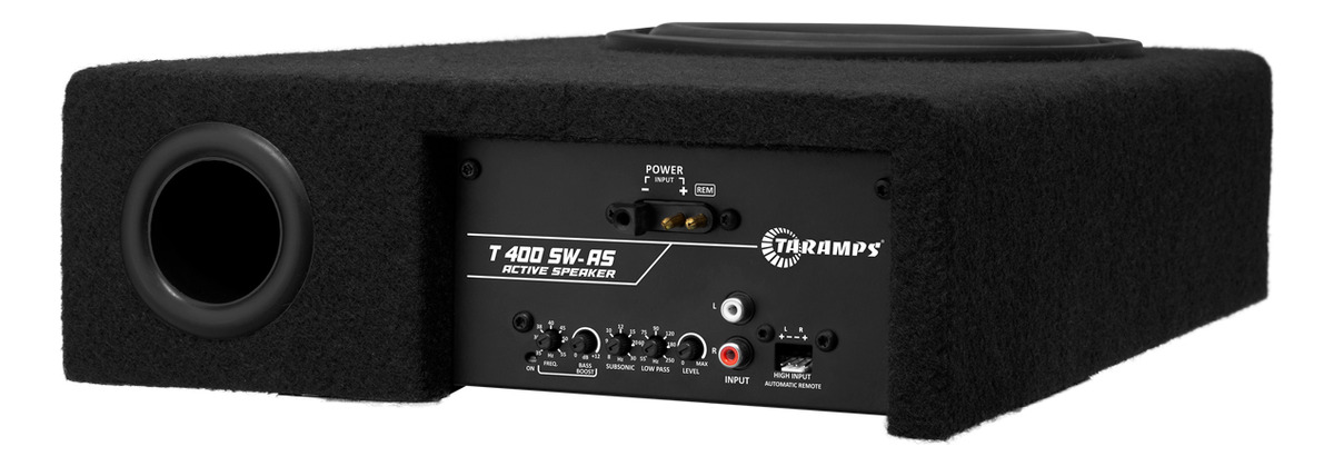 T 400 SW-AS 8″ Sub Slim Amplificado 5
