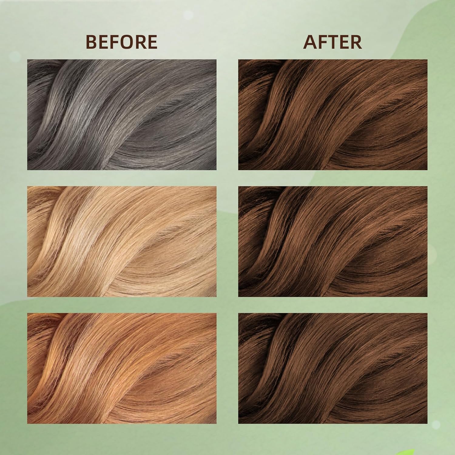 Shampoo de Tintura de Cabelo 3 em 1 Iiimeidu 4