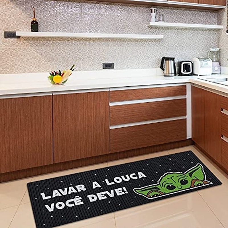 Tapete para Cozinha Lavar a Louça Você Deve 1