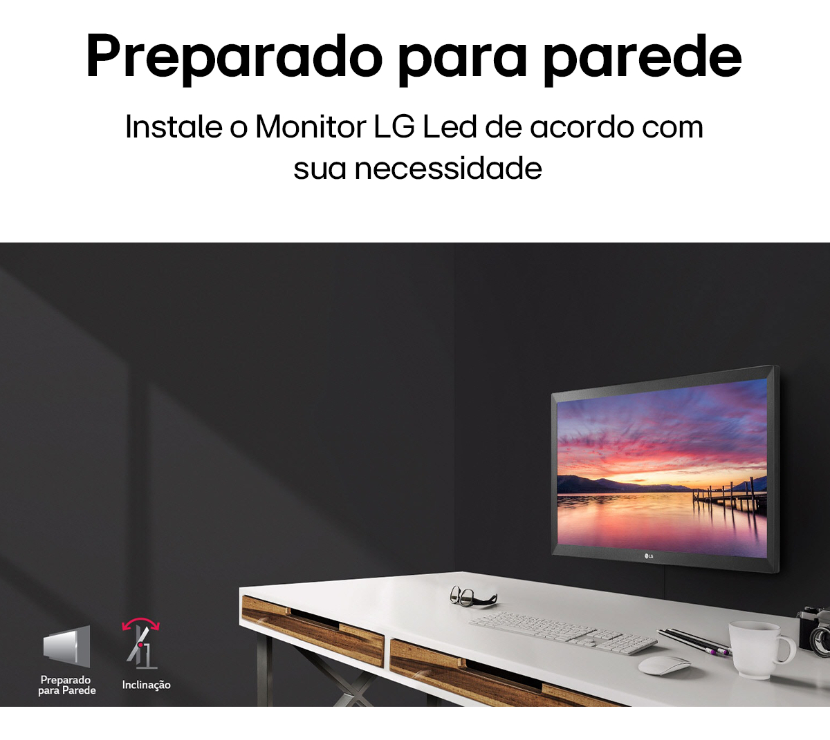 Monitor LG LED HD 19,5'' 5