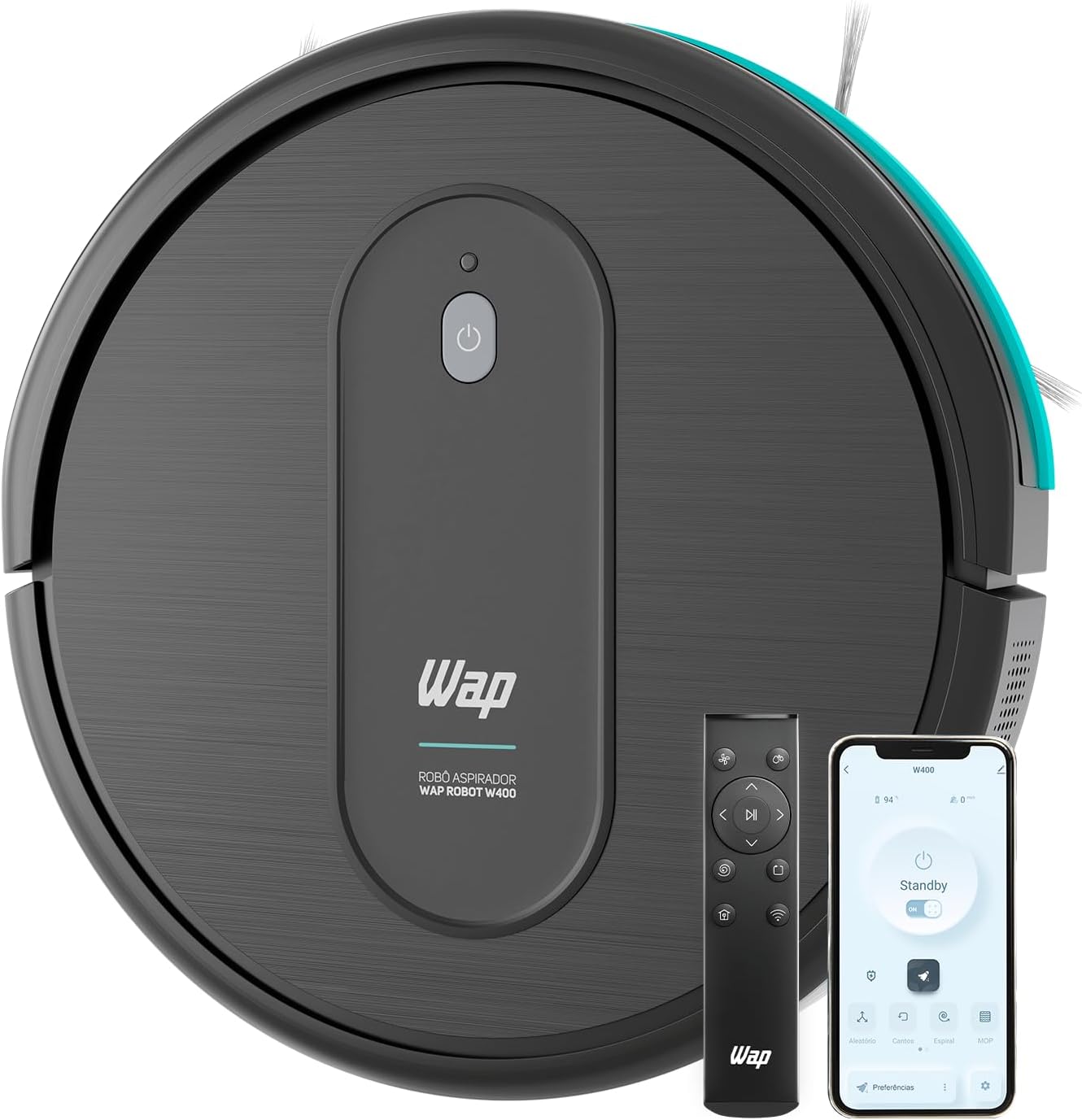 Robô Aspirador de Pó Robot W400 1