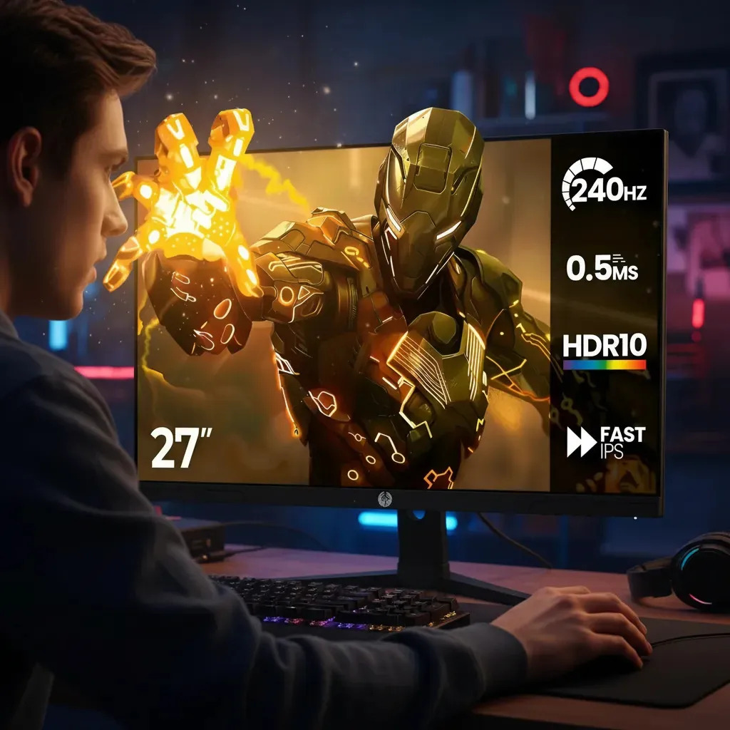 Monitor Profissional FHD Haiz HZ-LM27GM 27″ 3