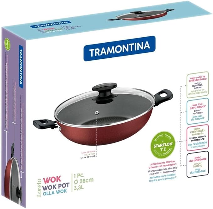 Wok Tramontina Loreto 2