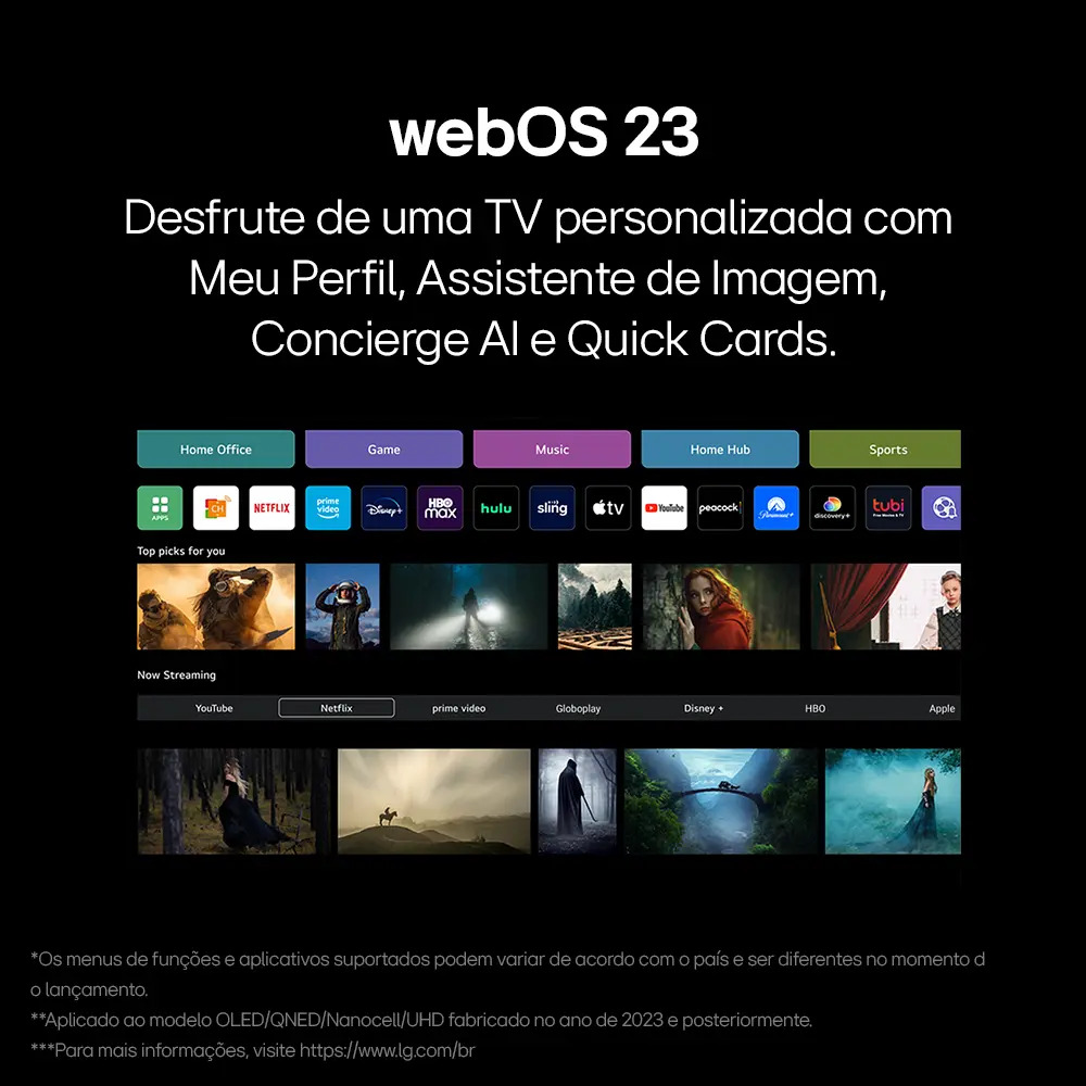 TV Profissional LG Full HD 43" LR67 4