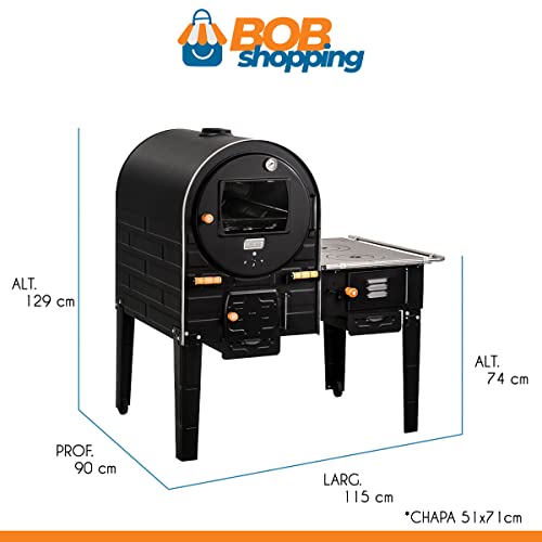 Forno a Lenha com Fogão 3