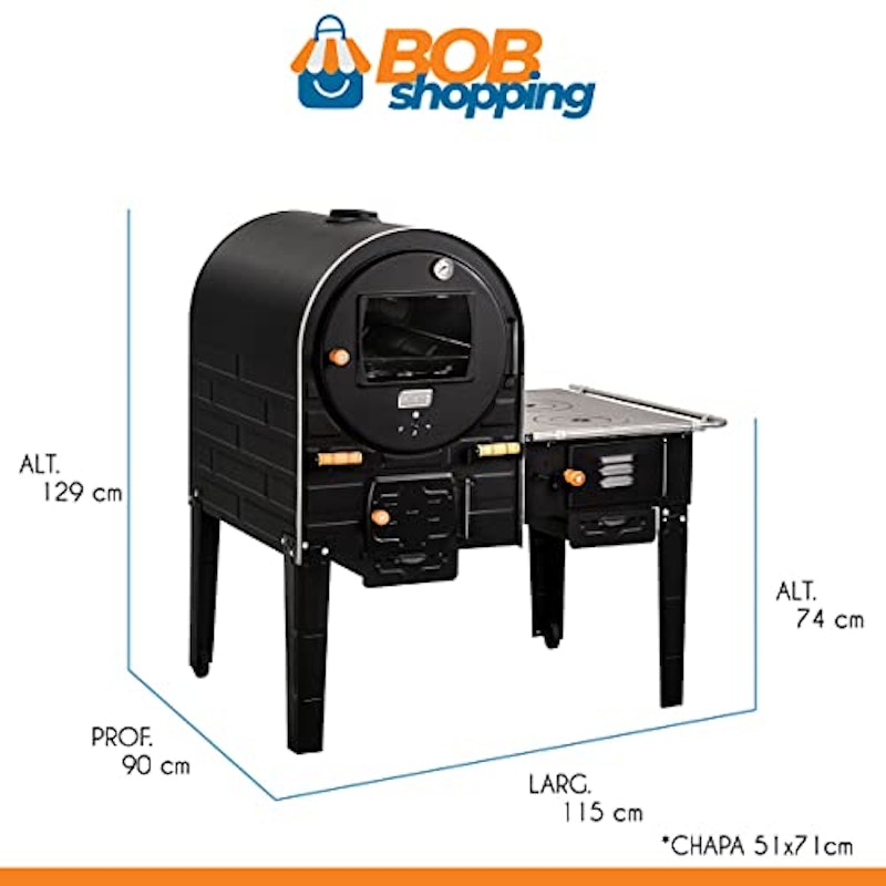 Forno a Lenha com Fogão 3