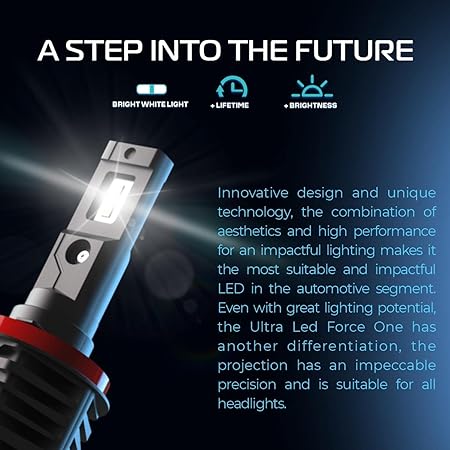 Ultra LED Force One 12V 6000K H7 5