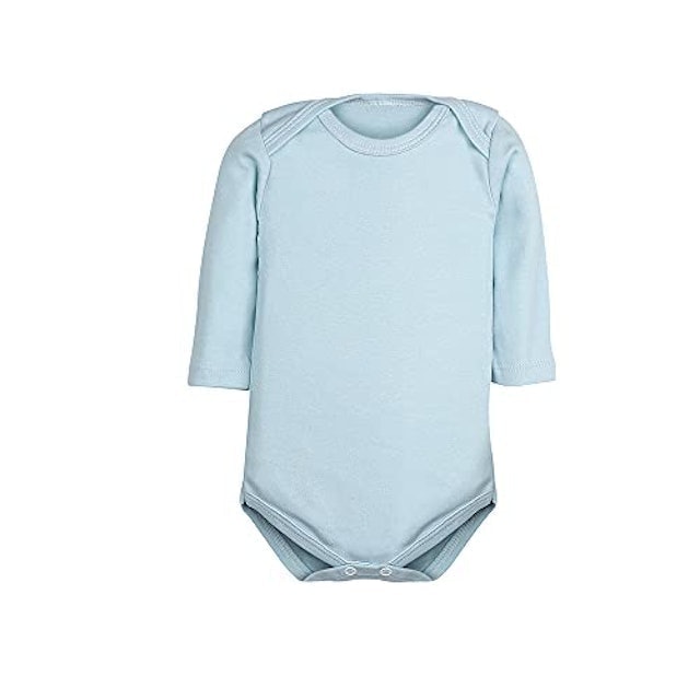 Body Bebê Kit 5 Peças Manga Longa Liso 2