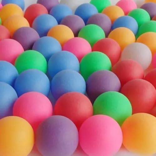 Bolinhas de Ping Pong Cores Sortidas Pacote c/ 18 Unidades Escritex 3