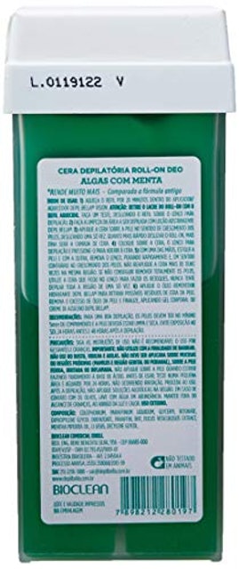 Cera Depilatória Roll-On Algas e Menta Depil Bella 2
