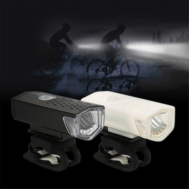 Kit de Luzes de Bicicleta Recarregável 3