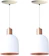 ILUMINAR AMBIENTE Kit 2 Pendentes Lustre Luminária Open 1