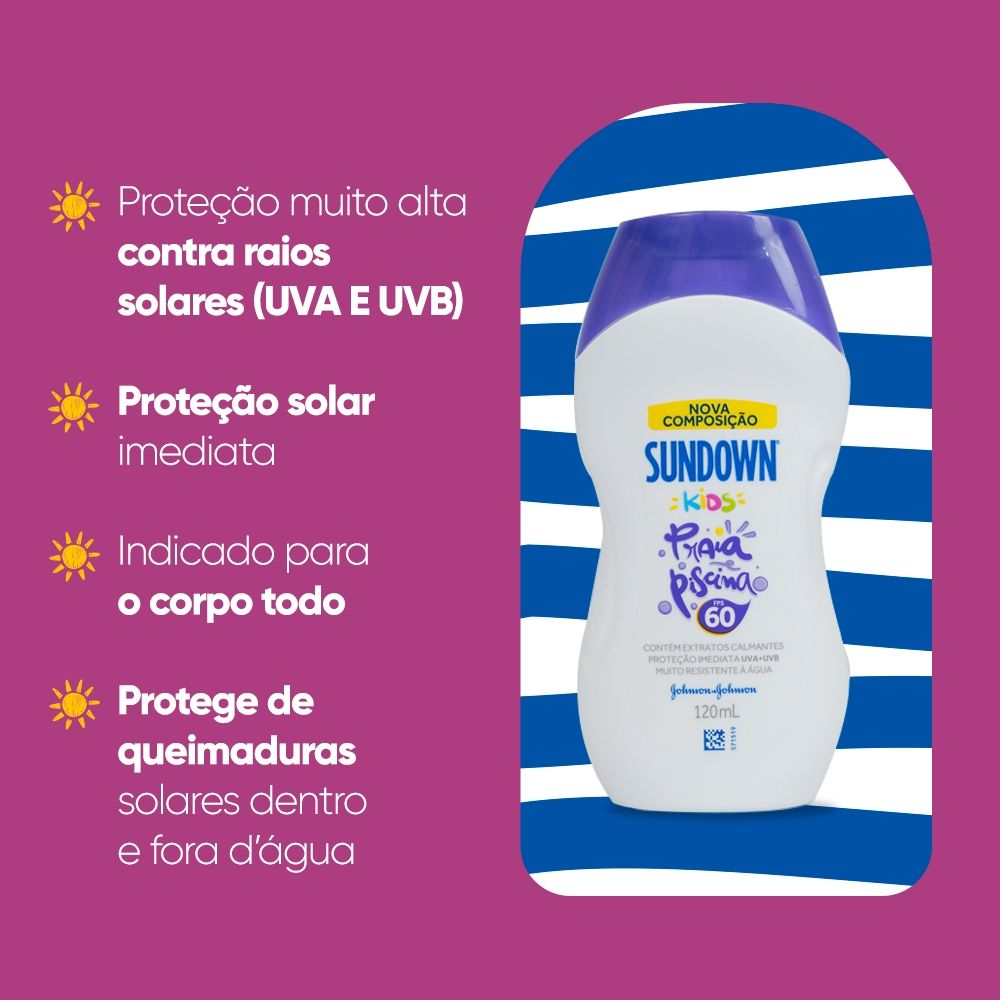 Sundown Praia e Piscina Kids FPS 60 3