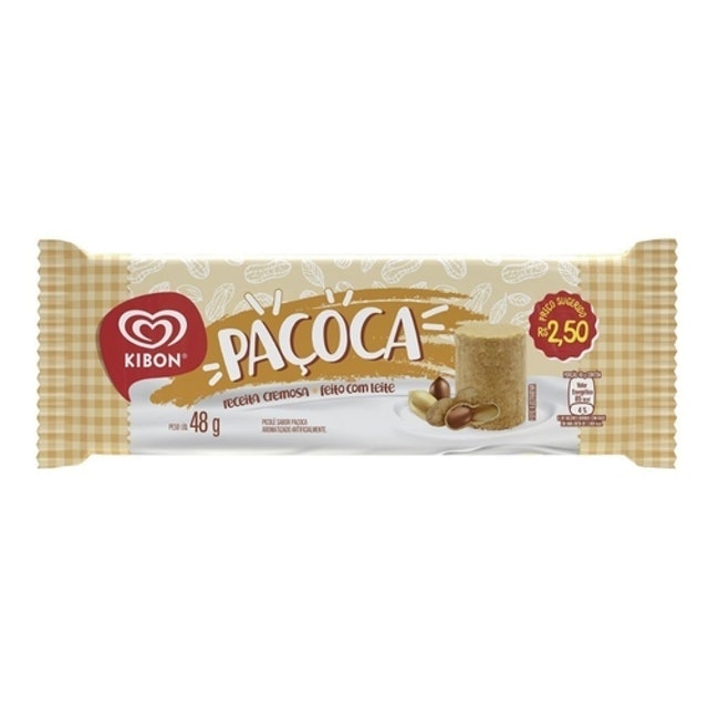Picolé de Paçoca Kibon 1