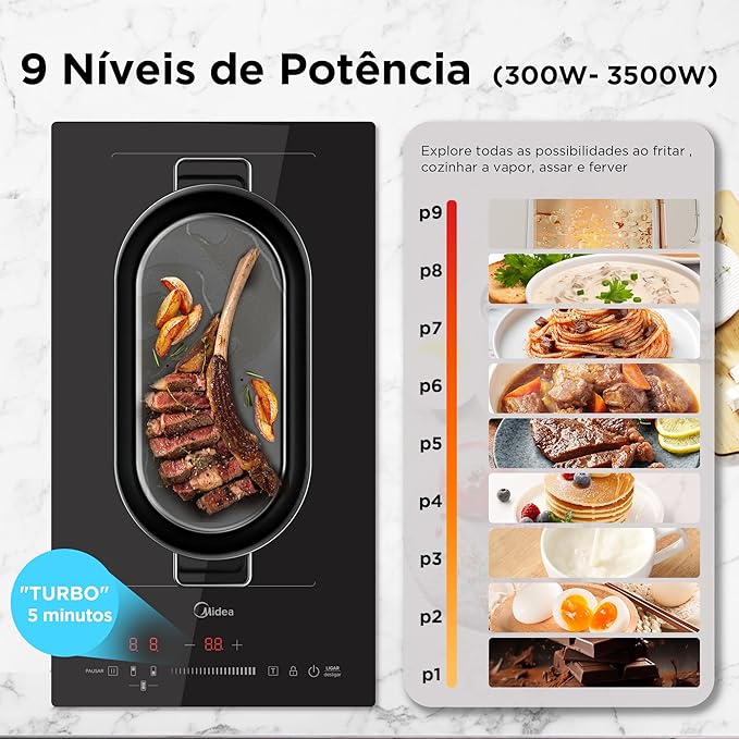 Cooktop 2 Bocas de Indução Freezone 3