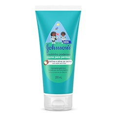 Johnson's Baby Creme para Pentear Infantil Cabelos Crespos Blackinho Poderoso