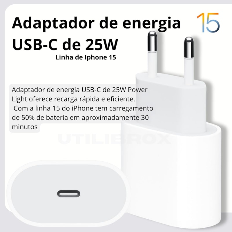 Carregador Turbo 25W 2
