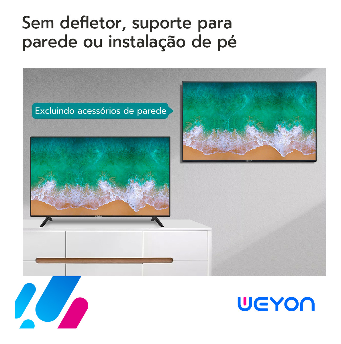 Smart Tv 40'' Full HD Weyon 5