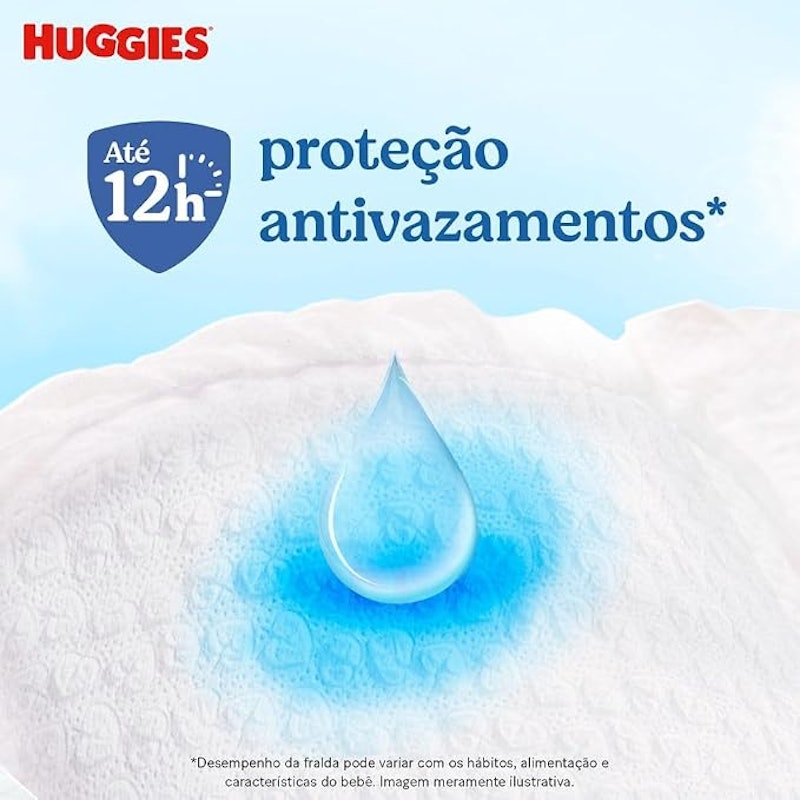 Huggies Fralda Pants Roupinha Rápida Absorção G 3