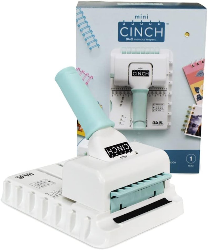 Encadernadora Mini Cinch Furo Quadrado 4