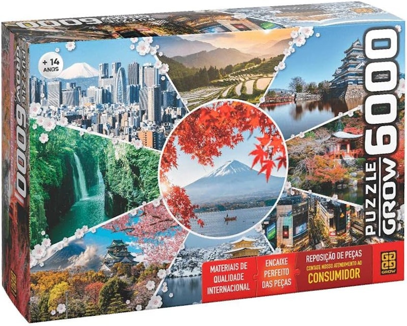 Puzzle 6000 Peças Paisagens do Japão 1