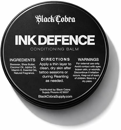 Bálsamo de Tatuagem Black Cobra 3