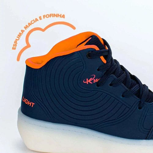 Tênis Infantil Kidy de Rodinha com Led 5