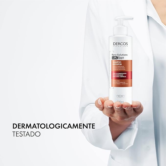 Dercos Kera-Solutions Shampoo Repositor - Cabelos Danificados 3