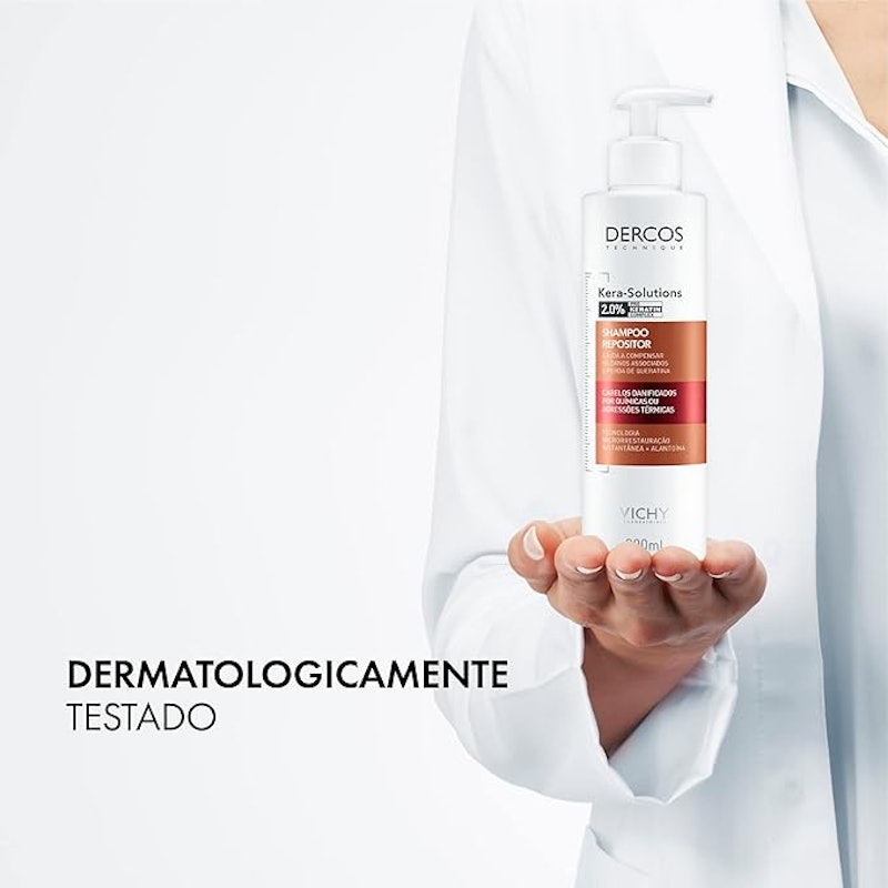 Dercos Kera-Solutions Shampoo Repositor - Cabelos Danificados 3
