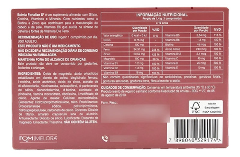 Fortalize S Exímia 3