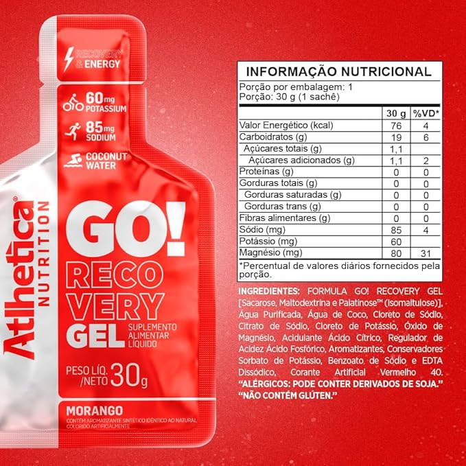 GO! Gel Recovery Morango 5