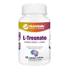 L-Treonato Magnésio Treonato + L-Taurina 500 mg
