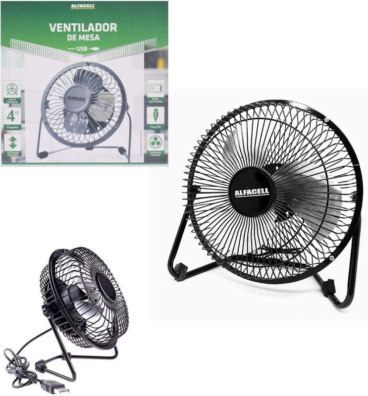 Ventilador de Mesa Mine 4 com Suporte 1