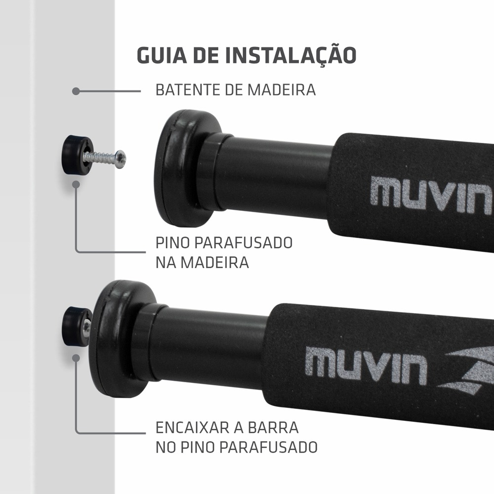 Barra de Porta Muvin BRP-100 5