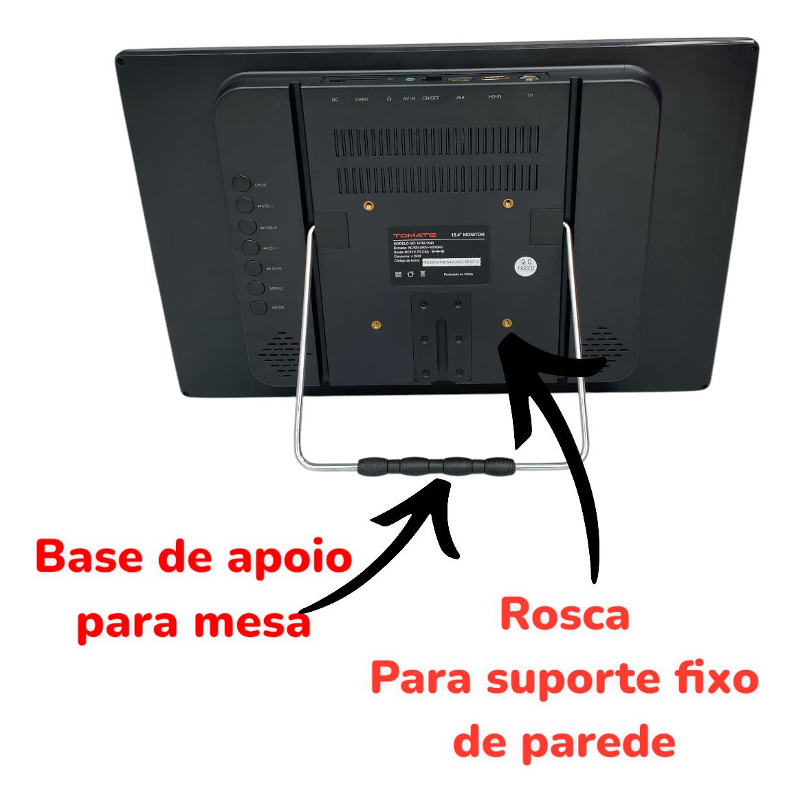 Monitor de LED 15,4" Portátil  2