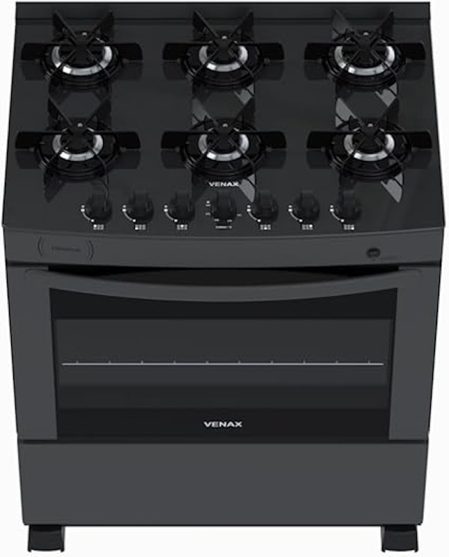 Fogão 6 Bocas Venax Delplus Vitreo 3