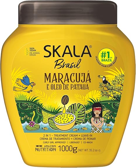 Creme de Tratamento Maracujá e Óleo de Patauá Brasil 1