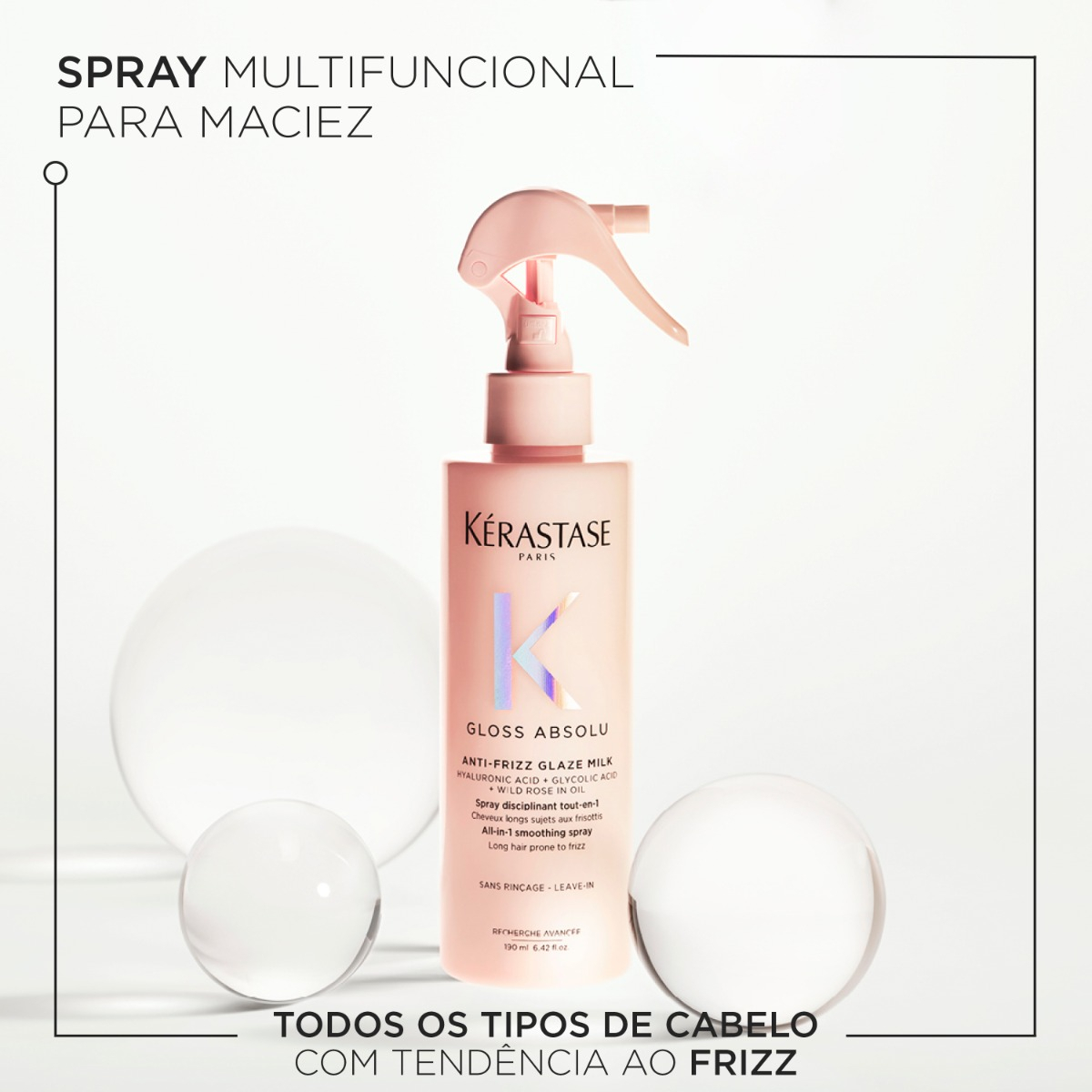 Spray Kérastase Gloss Absolu Glaze Milk Anti-Frizz 2