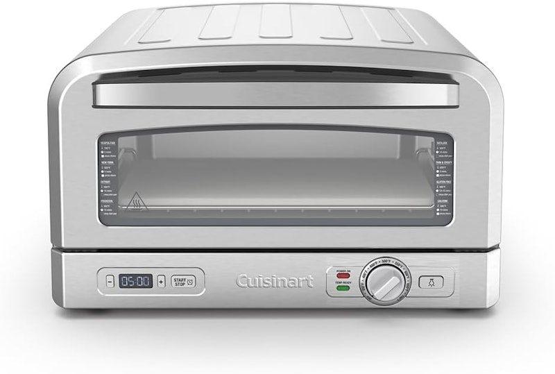 Forno Elétrico de Pizza em Aço Escovado 1