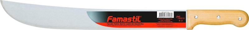 Facão para Mato Cabo de Madeira 20" 1