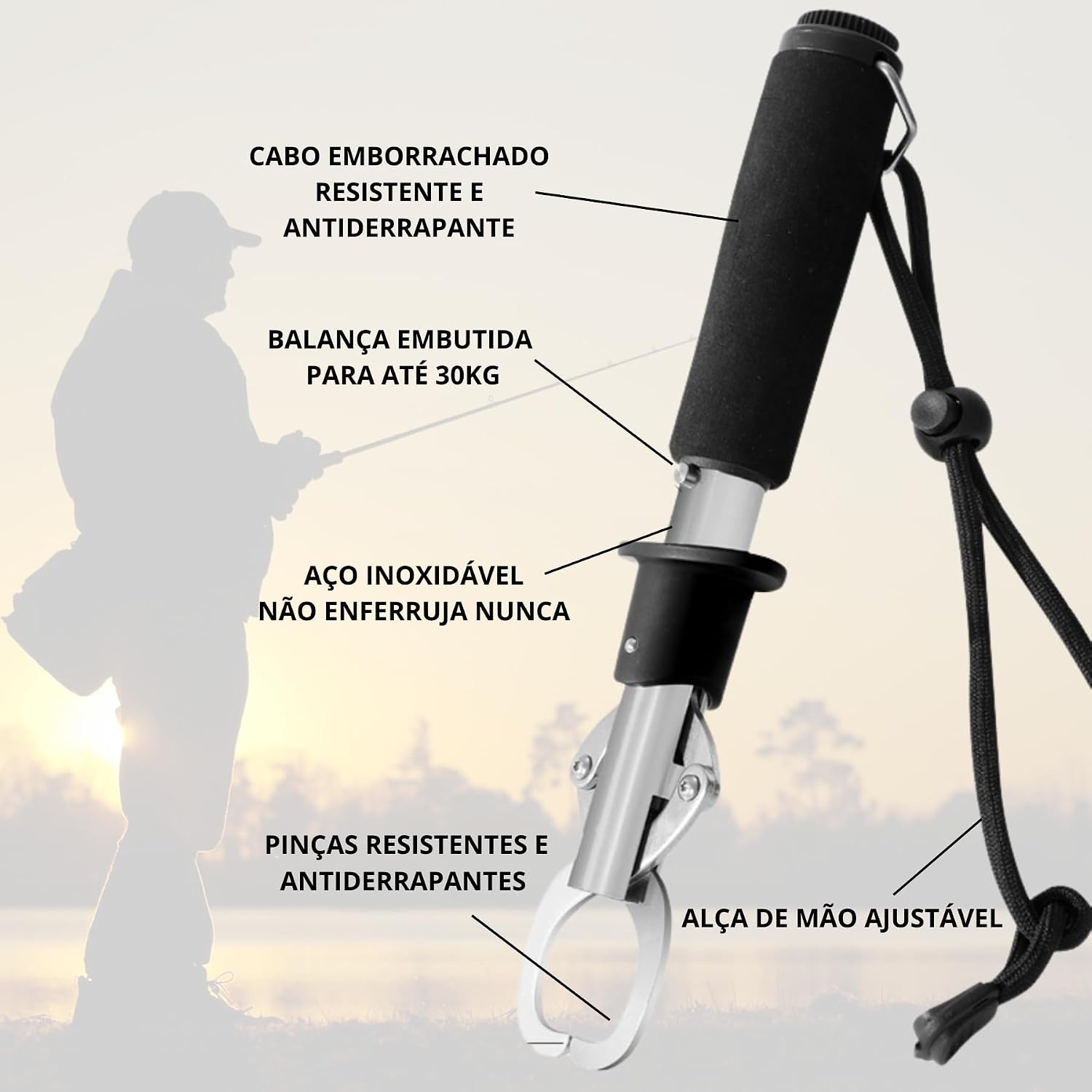 Alicate de Pesca com Balança Integrada 4