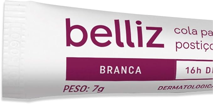 Cola Para Cilios Postiços Belliz Branca 3